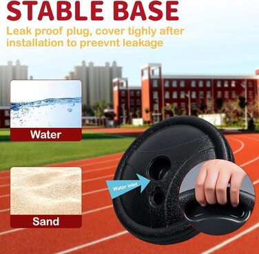 Дитячий баскетбольний кошик для вулиці та дому, регульована висота 50-150 см, комплект з м'ячами та сітками