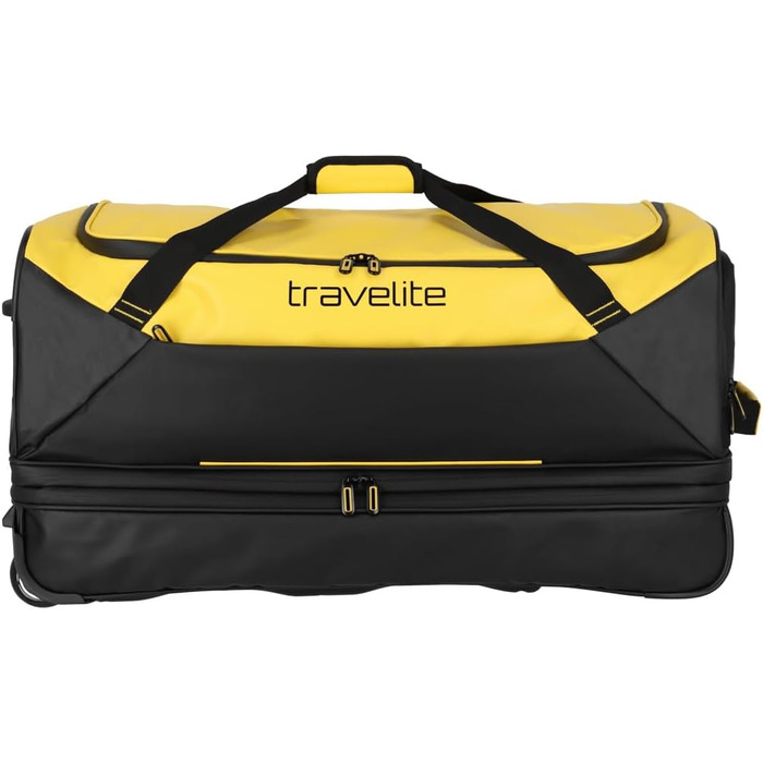 Дорожня сумка на колесах Travelite Basics, водовідштовхувальний матеріал, м'який чемодан з розширенням, 70 см, 98-119 л