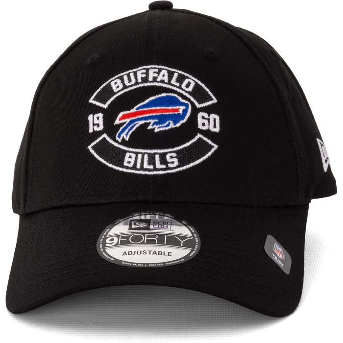 Кепка New Era 9FORTY MLB NFL Limited Edition для чоловіків, Buffalo Bills, чорний