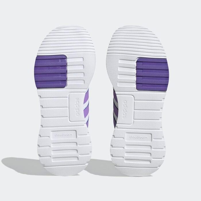 Кросівки для бігу Adidas Fortarun Unisex (36 EU, White Violet Fusion Pulse Mint)