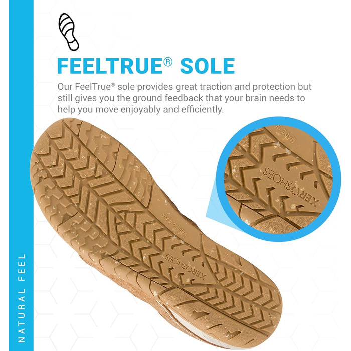 Xero Shoes Zelen: Еко-кросівки для бігу по дорогах (49.5 EU, Корковий)