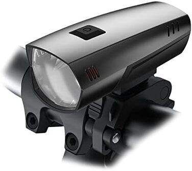 Велофара Windmeile: комплект передньої та задньої велофари з USB, LED OSRAM, 35 Lux, IPX5, сертифікат StVZO, для електровелосипедів та педал-електровелосипедів