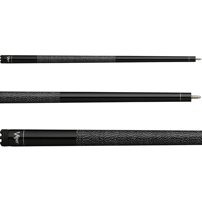 Viper Jump Shot/Break 3-Piece Біліардна/Полотняна Кий, Чорний, 19 унцій