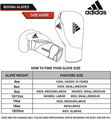 Боксерські рукавички adidas AdiSpeed для тренувань і спарингу, чоловічі та жіночі, 340/453/510 г