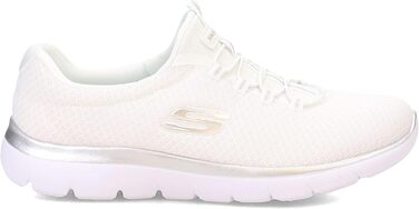 Кросівки жіночі Skechers Summits White/Silver (39 EU) - Дихаюча сітка