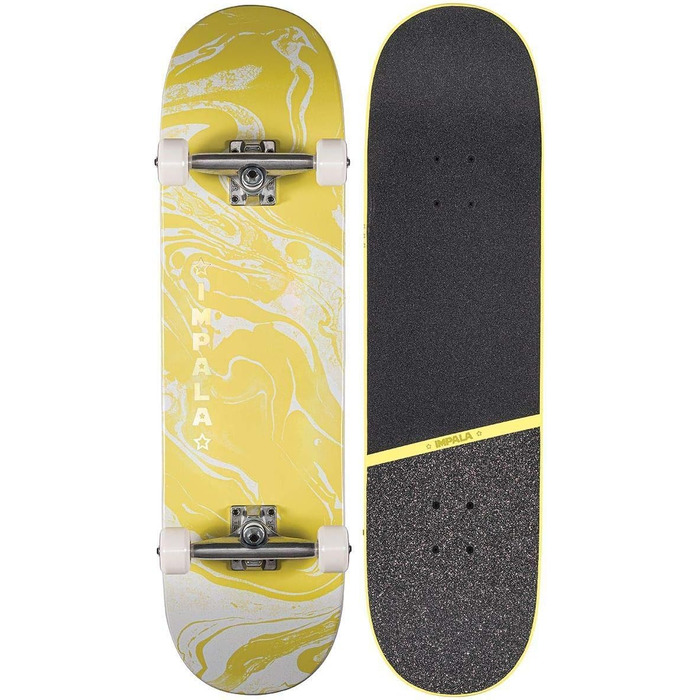 Скейтборд Impala Skate Cosmos 41.5'' жовтий – круїзер для дорослих
