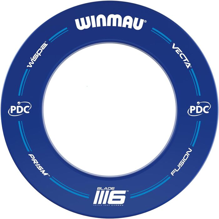 Синя окантовка для дартс-мішені WINMAU PDC, захисне кільце