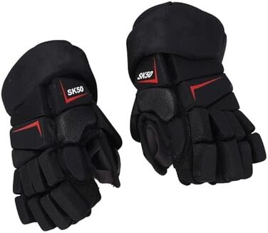 Ківш для хокею VGEBY, 1 пара, дихаючі, з захистом пальців, з нейлону (25.4 см / 10 дюймів)