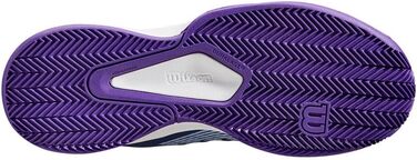 Тенісне взуття Wilson Hurakn Team для жінок (40 1/3 EU, Deep Cobalt White Royal Lilac)