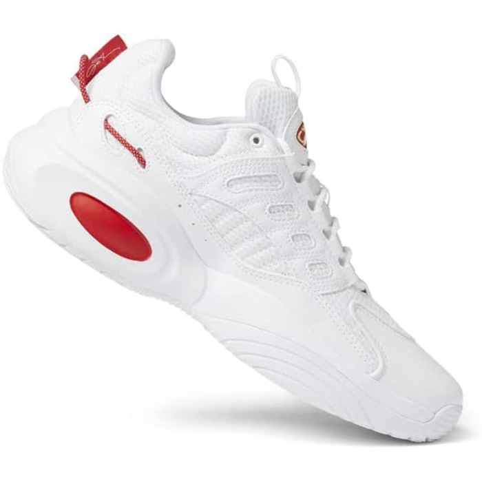 Баскетбольне взуття Reebok Unisex Lösung Mitte, 36 EU, білий, Vector Blue, Matte Gold