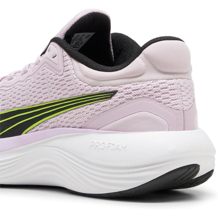 Дитячі кросівки PUMA Scend Profoam Jr - унісекс, 37 EU, Grape Mist/Puma Black/Lime Pow