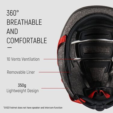 Розумний велосипедний шолом LIVALL EVO21 з підсвіткою, індикаторами повороту, гальмівною сигналізацією та функцією виявлення падіння, для чоловіків і жінок, міський шолом для велосипедистів