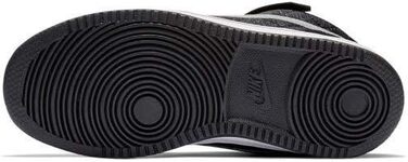 Дитячі кросівки Nike Court Borough Mid SE PSV, 28.5 EU, чорний/платина/сірий/білий