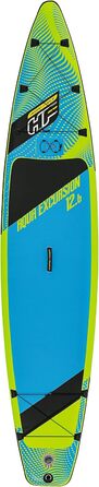 Надувна SUP-дошка Bestway Hydro-Force Touring Aqua Excursion 381×79×15 см, комплект для серфінгу