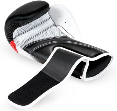 Дитячі боксерські рукавички Starpro T20 для маленьких рук - 6-10 років, чорний колір, 6oz