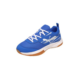 Дитячі кросівки Puma Varion Li Jr для залу (Indoor Court Shoe) — Синій/Білий, 35 EU