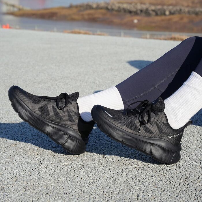 Жіночі кросівки Hawkwell Cloud Zero для ходьби та тенісу, з амортизацією, дихаючі, для спорту, фітнесу, тренувань, бігу, чорні, 42 EU