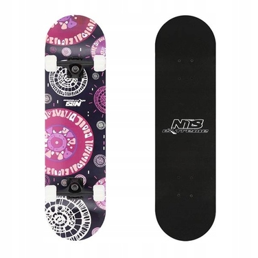 Класичний скейтборд для дівчаток NILS, 9 шарів
