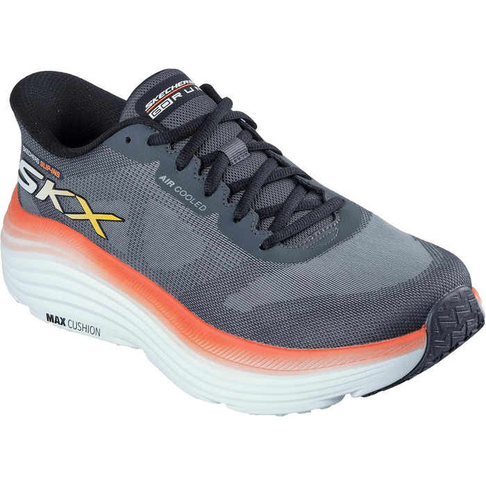 Чоловічі кросівки Skechers Endeavour-Exciton з максимальним амортизатором (42.5 EU, Holzkohle Multi)
