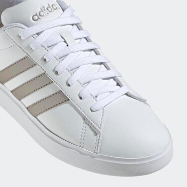 Кросівки Adidas Grand Court 2.0 жіночі, білі з бежевим, 39 1/3 EU