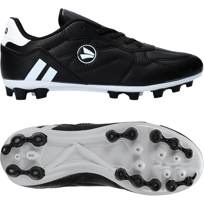 Дитячі футбольні бутси JAKO Classico II AG Jr - чорно-білі