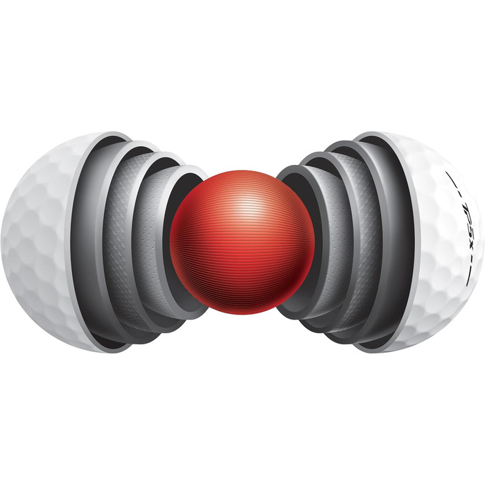 Унісекс гольф-м'ячі TaylorMade TP5, преміум-якість