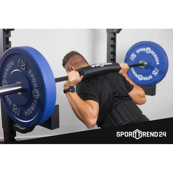 Бамперні диски Sporttrend 24 2 x 20 кг для штанги, гумові вагові пластини для фітнесу, тренувань, важкої атлетики
