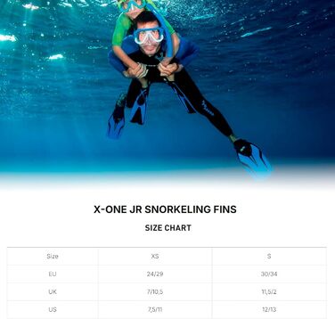 Набір для дайвінгу Mares X-one Pirate для дітей: маска, трубка та ласти (рожевий)