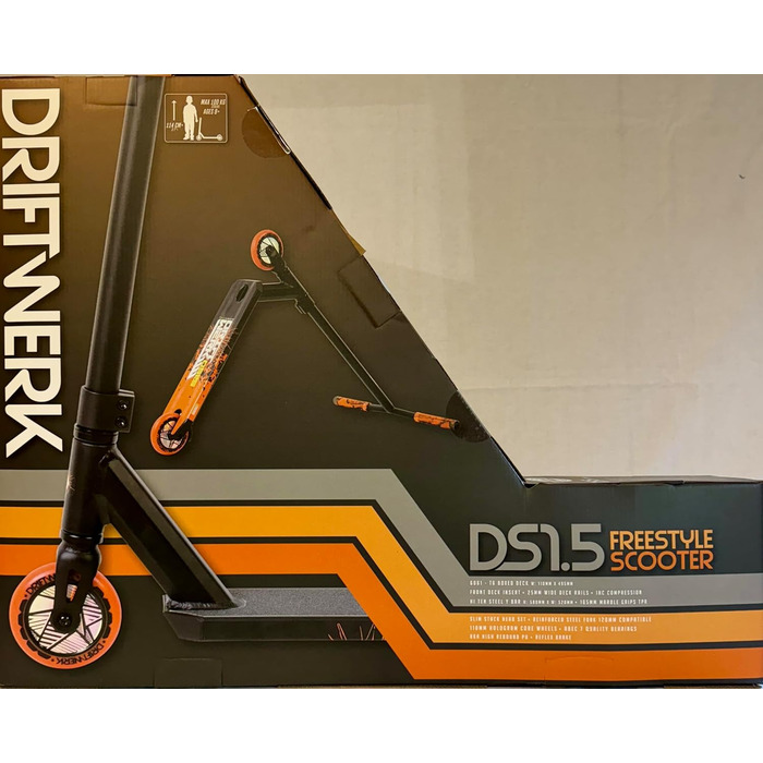 Дитячий трюковий самокат Driftwerk DS1.5 Mudcrack для фрістайлу