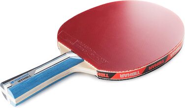 Настільний тенісний ракетка Tibhar Powercarbon XT, універсальна та атакуюча, ITTF, жовта
