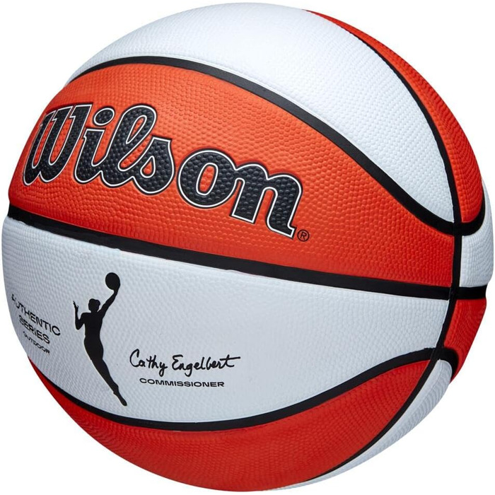 Баскетбольний м'яч WILSON WNBA Authentic Series, розмір 6, 28.5', для вулиці