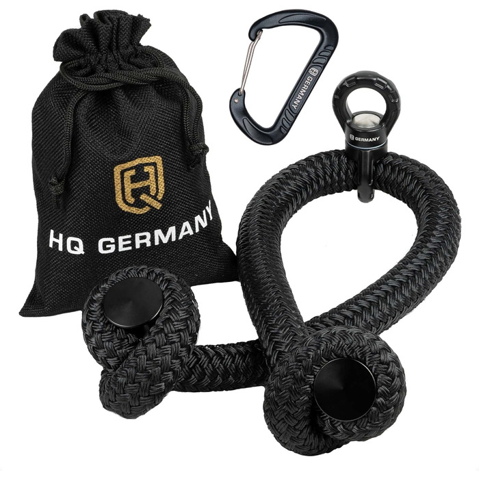 Трицепсовий канат HQ Germany® 90 см, різні кольори, для тренажера, ручка для блочного тренажера, вироблено в Німеччині
