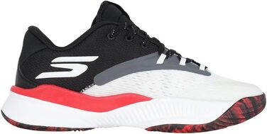 Кросівки Skechers Nexus для чоловіків, баскетбольні, сірі та зелені (48.5 EU, білий, чорний, червоний)