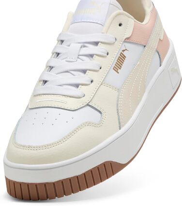 Жіночі кросівки PUMA Carina Street White-Alpine Snow-Frosted Ivory, розмір 39 EU