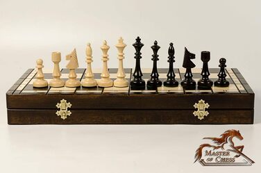 Шаховий набір Chess Club 47 см турнірний, дерев'яний, ручна робота, класична гра