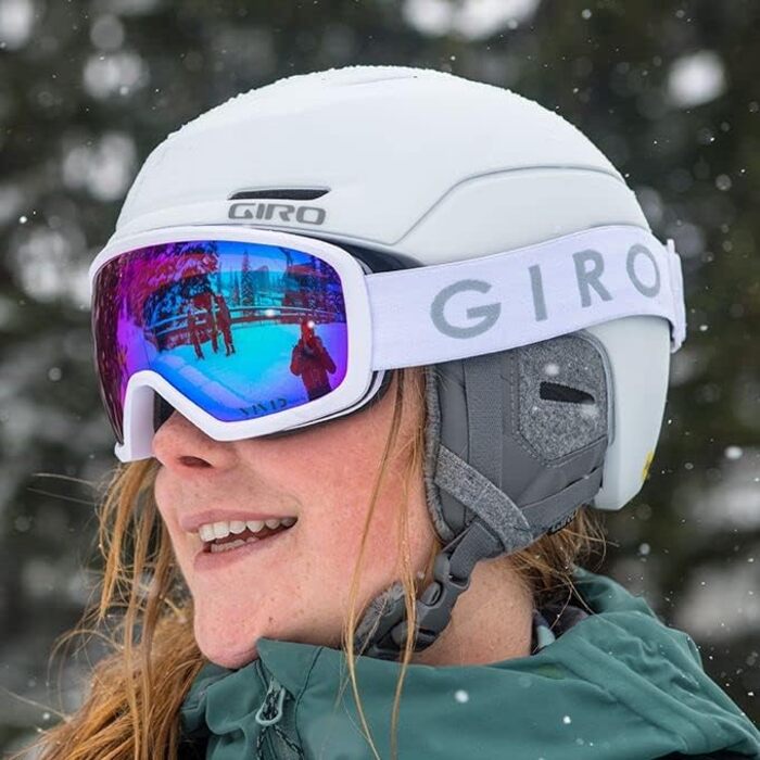 Жіночий та підлітковий гірськолижний шолом Giro Avera, матовий чорний, розмір S, для сноуборду та лиж