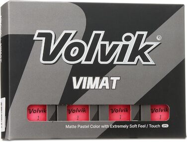 Гольфбол Volvik Vimat, яскравий, для гольфу