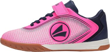 Дитячі спортивні залажні кросівки JAKO J-SI Course (32 EU, Рожевий Неон, Темно-синій)