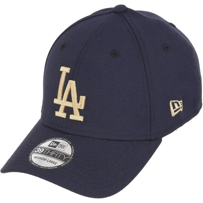 Кепка New Era MLB 39Thirty з козирком, бейсболка Нью-Йорк Янкиз, Лос-Анджелес Доджерс, Атланта Брейвз (M-L, Доджерс-5)