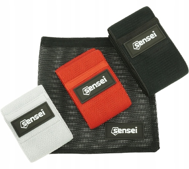 Набір фітнес-резинок Sensei 10-25 кг, 3 шт.