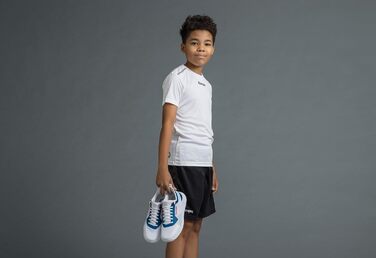 Дитячі спортивні кросівки Kempa Kourtfly Jr - біло-блакитні, 34 EU