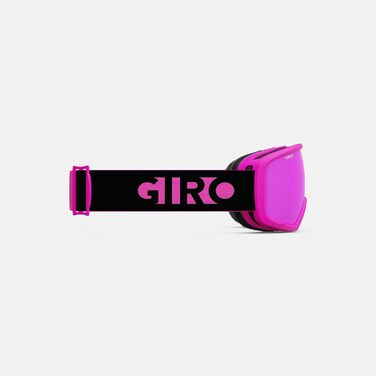 Дитячі лижні окуляри Giro Stomp унісекс, рожеві з чорними блоками, універсальний розмір