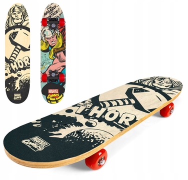 Скейтборд із дерев'яної дошки 61 см, Avengers Thor