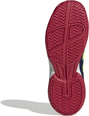 Дитячі тенісні кросівки adidas Gamespec Kids, синьо-лимонного кольору, розмір 33 EU