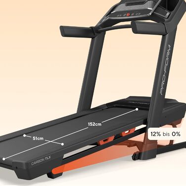 Бігова доріжка ProForm Carbon TLX - для ефективних кардіотренувань