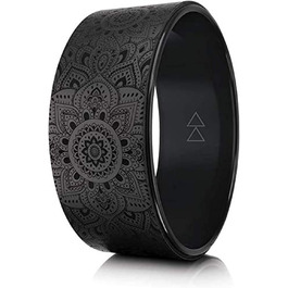 Йога-колесо Yoga Design Lab Mandala Night, міцне, екологічне, для глибокої розтяжки та виправлення постави