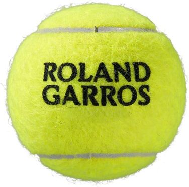 Тенісні м'ячі Wilson Roland Garros All Court, жовті, 3 шт, універсальні, для дорослих, у пачці 4 упаковки