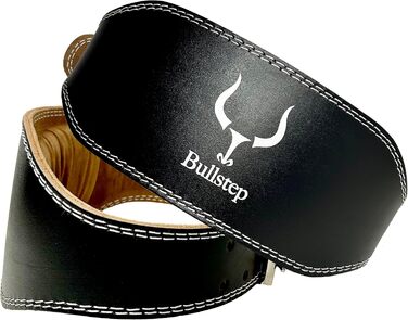 Пояс для важкої атлетики Bullstep зі 100% шкіри для чоловіків та жінок, бодібілдинг, паверліфтинг, кросфіт, тренажерний зал