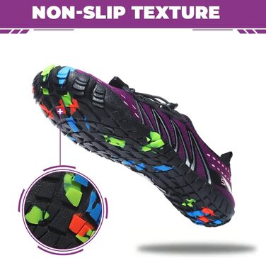 Шкарпетки для плавання Ziitop: чоловічі та жіночі, швидковисихаючі, з дренажними отворами, для пляжу, басейну, каякінгу, фітнесу, трейлраннінгу та хайкінгу, розмір 35-46