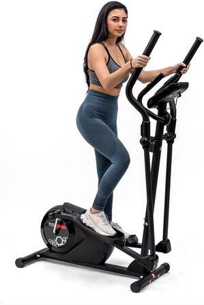 Еліптичний тренажер TechFit E300 для дому, магнітний, кардіо та фітнес, для схуднення, розміри 120x58x155 см